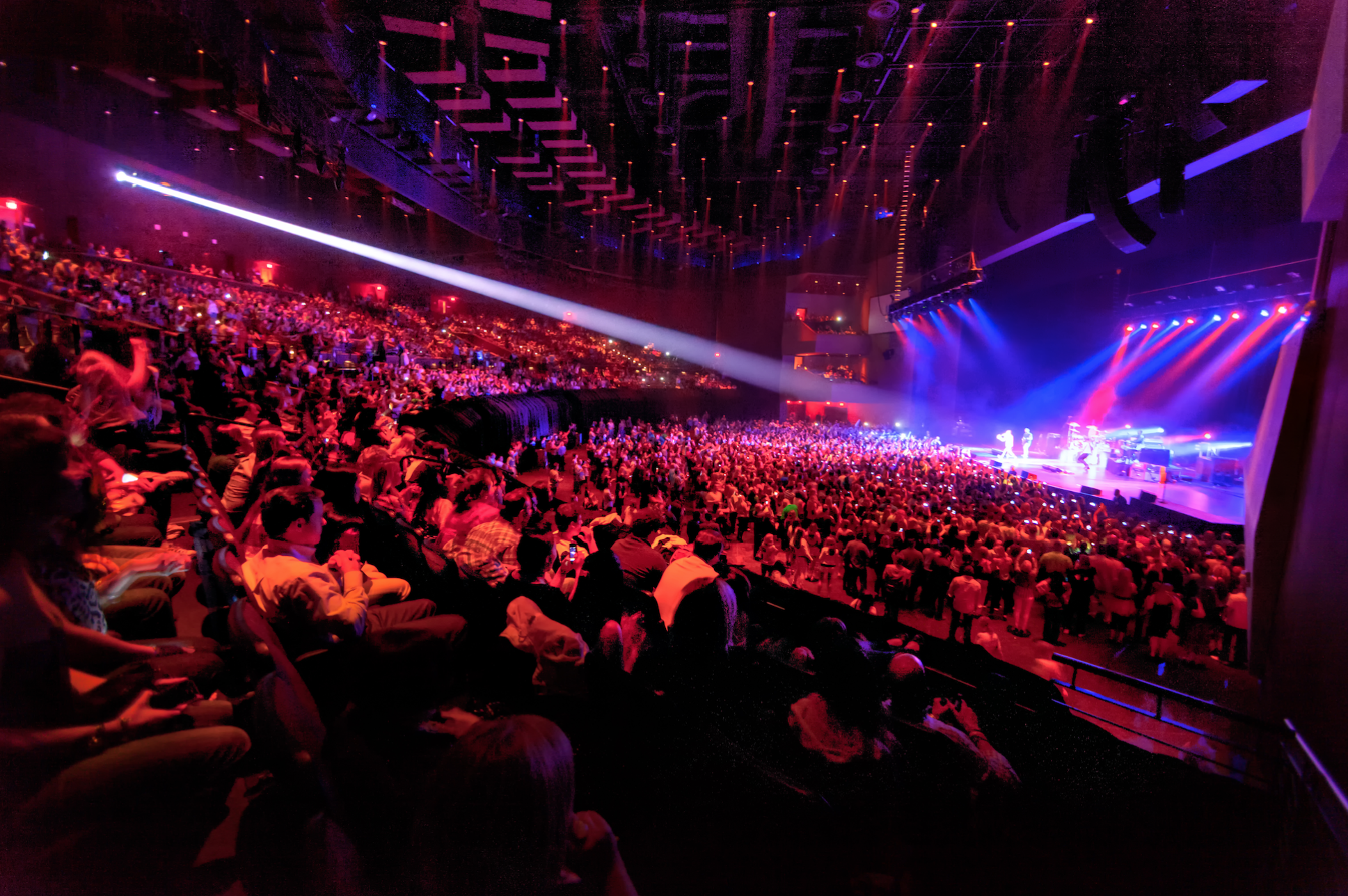 Live concert performance at Ovation Hall, Ocean Casino Resort’s premier entertainment venue.