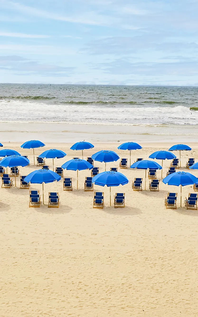 Ocean Casino Beach Front with Day beds