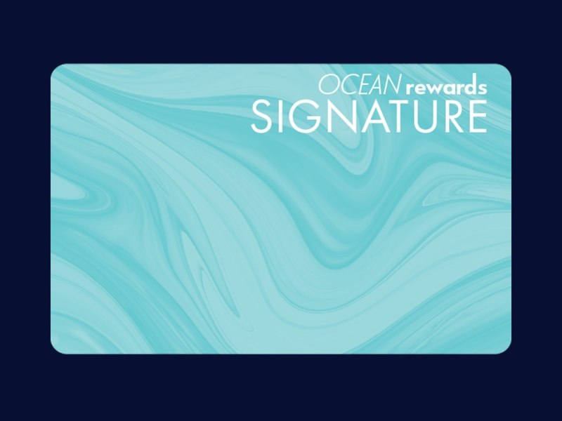 Ocean Rewards Signature Card