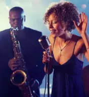 Singer and Sax Player