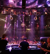 HQ2 nightclub dj booth