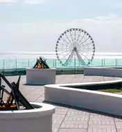 The Park at Ocean Casino with a view of a ferris wheel