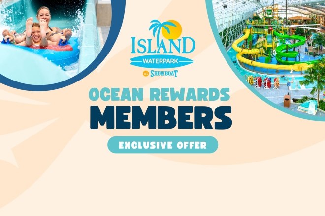 Ocean Casino Resort Island Waterpark Promotion