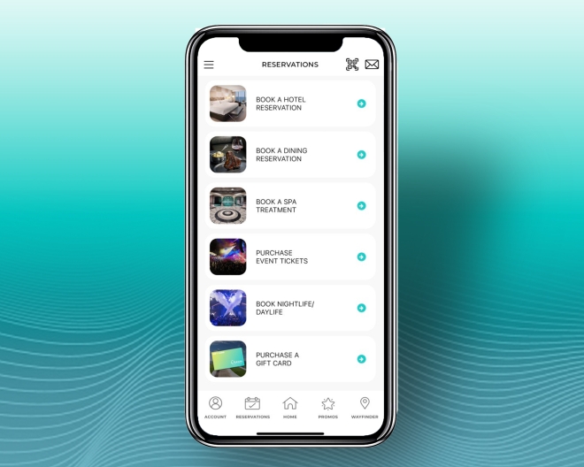 Ocean Mobile App Restaurants