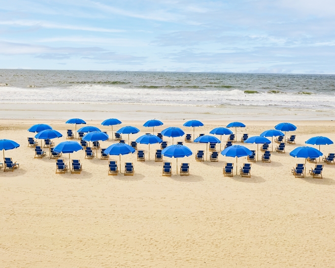 Ocean Casino Beach Front with Day beds